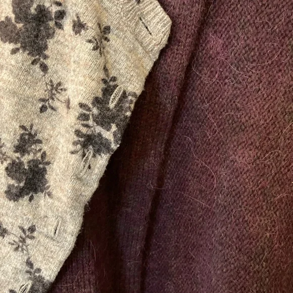 Anthropologie (Sleeping on Snow) Layered Alpaca Sweater - Picture 8 of 12